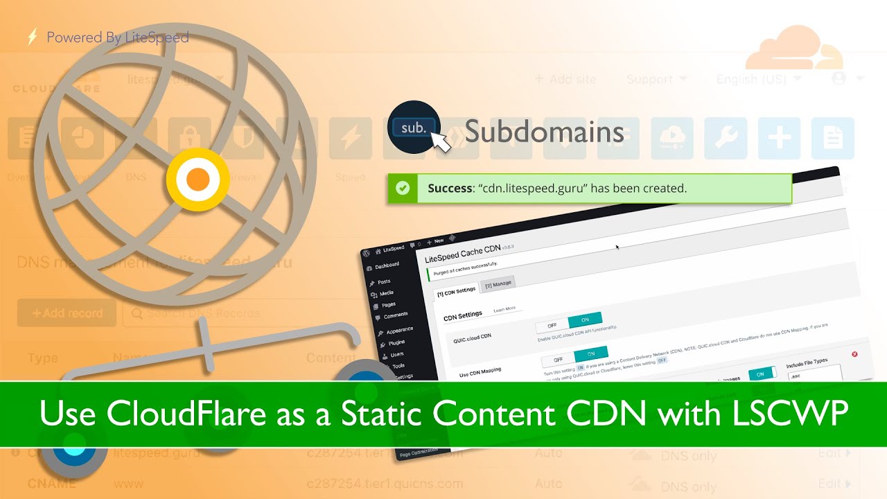 How to Use CloudFlare as a Static Content CDN with LSCWP